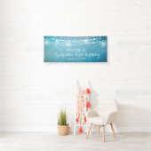 まだ素朴夢想冬ワンダーランドファースト誕生日 横断幕 (インサイチュ)