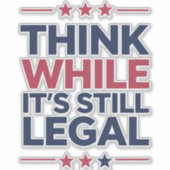 まだ考え法的な共和党の贈り物だが シール (正面)