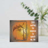 まだ自分の経歴を更新する人を待っている シーズンポストカード (スタンド正面)