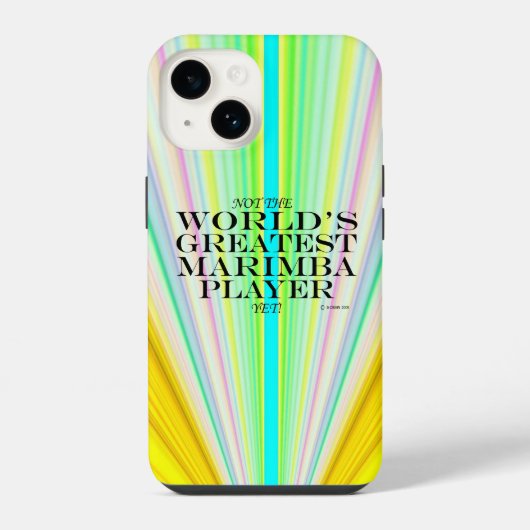 まだ見ぬマリンバの巨匠 Case-Mate iPhoneケース iPhone 14ケース (裏面)