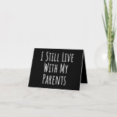 まだ親と同居してる ノートカード (正面)