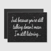 まだ話し聞てない |ホワイトスクリプト引用文 (正面/裏面)