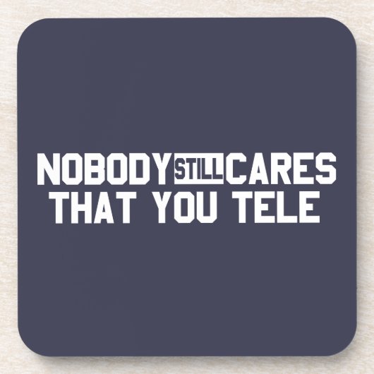 まだ誰気にも笑わない コースター (正面)