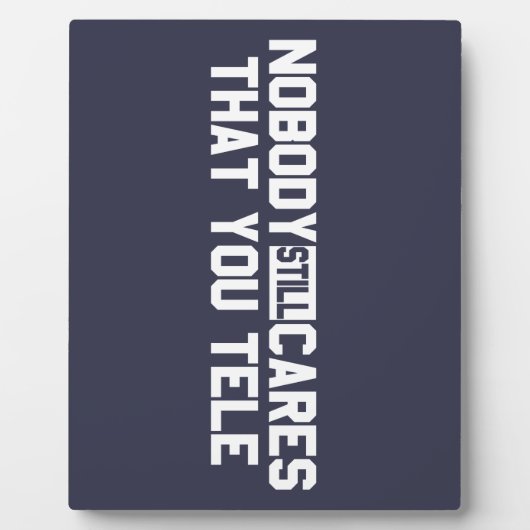 まだ誰気にも笑わない フォトプラーク (正面)