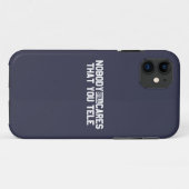 まだ誰気にも笑わない Case-Mate iPhoneケース (裏面(横))