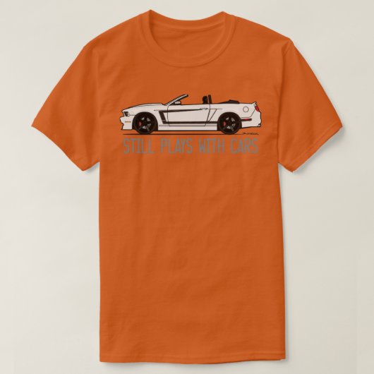 まだ車で支払う Tシャツ (デザイン正面)