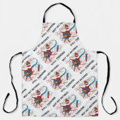 まだ退職した...静止考える神経シナプス エプロン (正面)