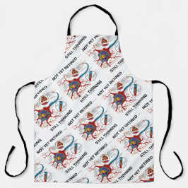 まだ退職した...静止考える神経シナプス エプロン