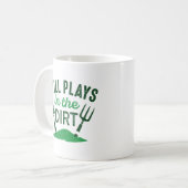 まだ遊土の中で コーヒーマグカップ (正面左)