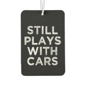 まだ遊車用フレッシュおもしろいナー付き カーエアーフレッシュナー (裏面)