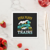 まだ遊鉄道模型がある スタンダードカクテルナプキン (インサイチュ)