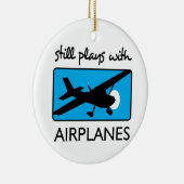 まだ遊飛行中 セラミックオーナメント (右)