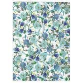 まだ開花し、気に入らないカスタマイズ可能なフローラ クリップボード (裏面)