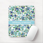 まだ開花し、気に入らないカスタマイズ可能なフローラ マウスパッド (マウス)