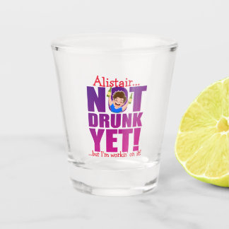 まだ飲...でも俺は頑張ってる！ ショットグラス