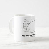 まだ飽和していますか。 (化学ユーモア) コーヒーマグカップ (正面左)