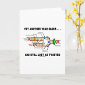 まだ1歳年上でDNAのねじれが続く カード (黄色い花)