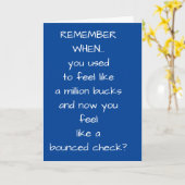 まだ100万ドル***の誕生日だ** カード (黄色い花)