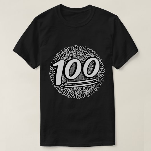 まだ100 Tシャツ (デザイン正面)