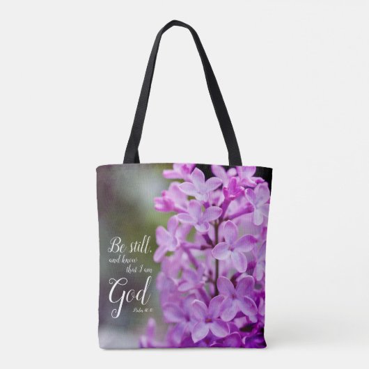 まだ46時10分の紫の薄紫 トートバッグ (裏面)