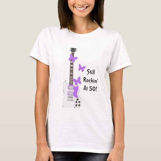 まだ50シャツでロックイン。 Tシャツ (正面)