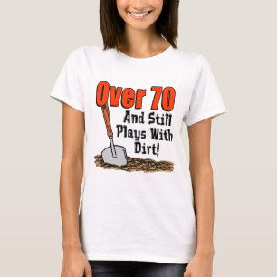 まだ70以上遊の土 Tシャツ
