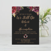 まだ |結婚の記念日の更新 招待状 (スタンド正面)