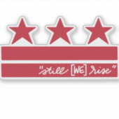 まだ[WE]上昇 シール (正面)