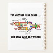 まだDNAのツイストと同じくらい古い プランナー手帳 (裏面)