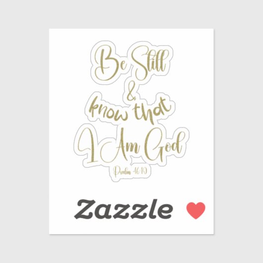 まだKJVの聖句である シール (シート)