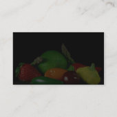 まだLifevegetablesのアスパラガスはいちごを石灰で消毒します 名刺 (裏面)