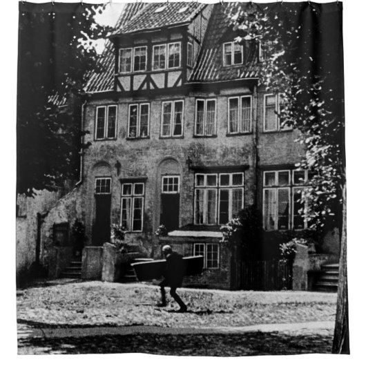 まだNosferatu映画 シャワーカーテン (正面)