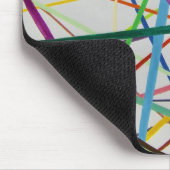 まっすぐしかしカラフル マウスパッド (コーナー)