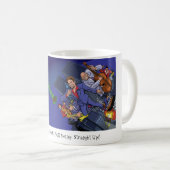 まっすぐな上りのマグ コーヒーマグカップ (正面右)