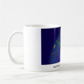 まっすぐな上りのマグ コーヒーマグカップ (左)