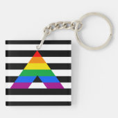 まっすぐな同盟国のプライド2014のプライド キーホルダー (裏面)