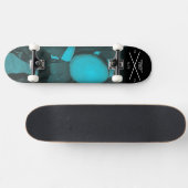 まっすぐな端のスケートボード スケートボード (横)