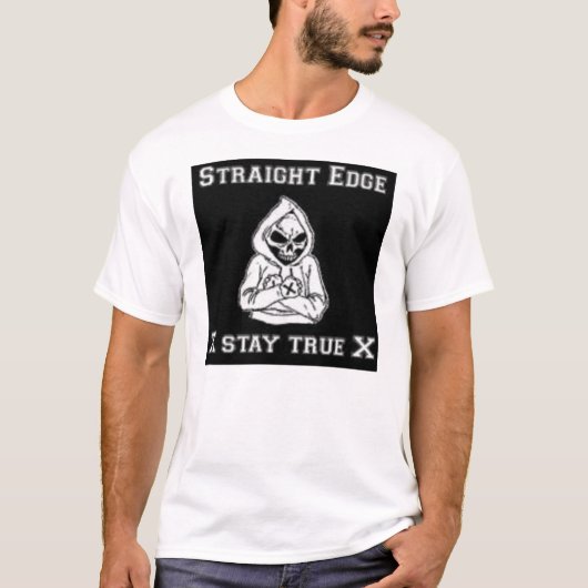 まっすぐな端の収穫者 Tシャツ (正面)