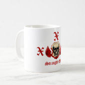 まっすぐな端 コーヒーマグカップ (正面左)