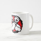 まっすぐな端(d) コーヒーマグカップ (正面右)