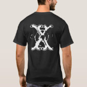 まっすぐな端 Tシャツ (裏面)