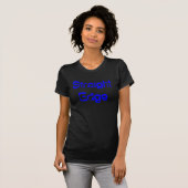 まっすぐな端 Tシャツ (正面フル)