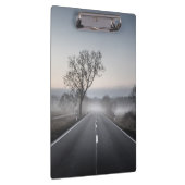 まっすぐな風光明媚な田舎道 クリップボード (右)