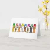 まっすぐなAの検査の成功 カード (黄色い花)