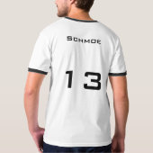 まっすぐなLampin - Schmoe Tシャツ (裏面フル)