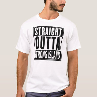 まっすぐなOUTTAの強い島 Tシャツ