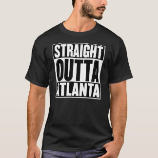 まっすぐなOuttaアトランタ Tシャツ