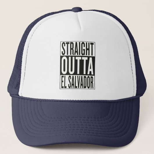 まっすぐなouttaエルサルバドル キャップ (正面)