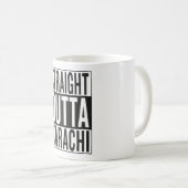 まっすぐなouttaカラチ コーヒーマグカップ (正面右)