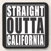 まっすぐなOuttaカリフォルニア コースター (正面)